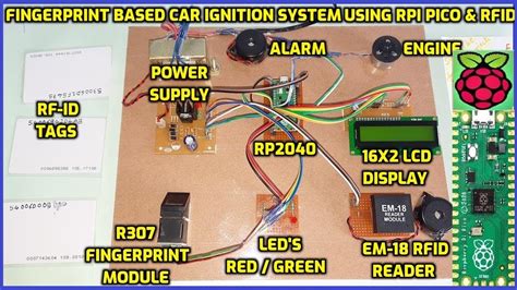 vehicle ignition using rfid and fingerprint sensor|ignition fingerprint card.